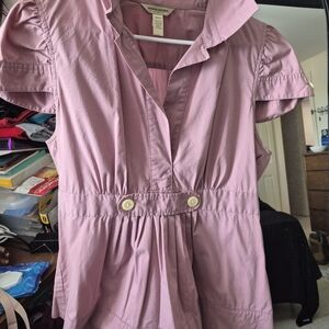 Banana Republic Pink Stretch Top